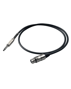 Proel BULK200LU3  6.3 mm mono jack - XLR female / 3 m