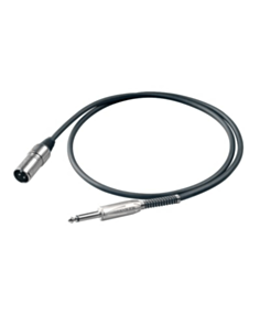 Proel BULK220LU10 6.3 mm mono jack - XLR male / 10 m
