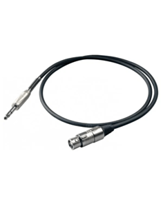 Proel BULK210LU5 6.3 mm stereo jack - XLR female / 5 m