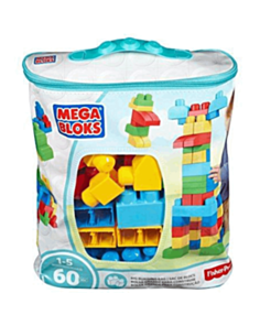 Mega Bloks Big Bldg Bag 60pc Clsc 65541084162