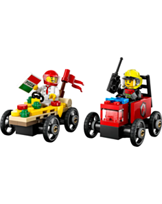 LEGO Constructor City Pizza vs Fire Truck 60458 / 5702017812588