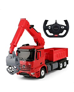 Oyuncaq avtomobil Rastar 1:24 Mercedes-Benz Arocs Logging Vehicle 6930751315921
