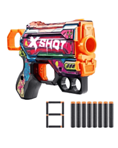 Zuru INT-S001-X-Shot Skins Menace (8 DART) 193052060327	