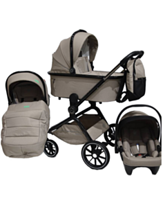 Uşaq arabası Kidilo H9-2 3in1 Beige