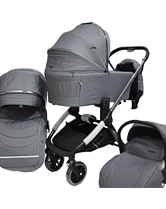 Uşaq arabası Kidilo G300 3in1 Grey