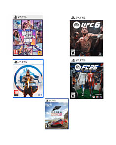 PlayStation FC 26, GTA 6, Mortal Kombat 1, Forza Horizon 5, UFC 6 (Digital Version)