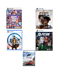 PlayStation FC 26, GTA 6, Mortal Kombat 1, Forza Horizon 5, Call of Duty: Black Ops Cold War (Digital Version)