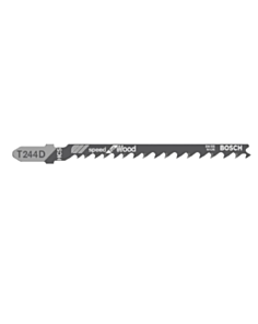 Lobzik üçün ülgüc Bosch T244D Wood / 5 pcs