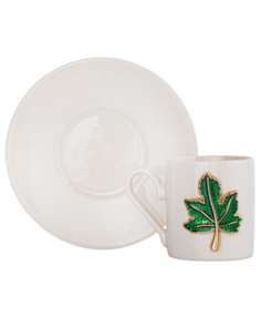 Qəhvə üçün fincan dəsti Schafer Zyra Leaf 8 parça 8699131884348