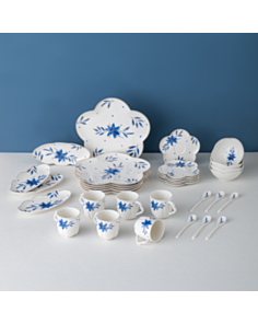 Səhər yeməyi dəsti Emsan Intense Blue 32 parça 