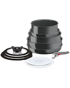 Tava və qazan dəsti TEFAL Ingenio Ceramic Renew 11 parça 2100129672