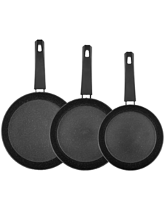 Tava dəsti Schafer Black Stone 3 parça 8699131860571