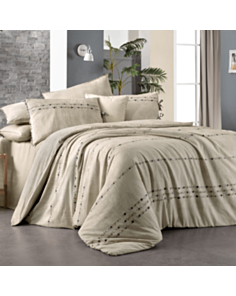 Tekstil yataq dəsti Sarev Tanya Fancy Poplin NT TK 1Y D Bej