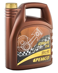 Mühərrik yağı Pemco Idrıve 114 SAE 15W-40 5L Special
