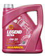 Mühərrik yağı Mannol Legend Ultra SAE 0W-20 4L Special