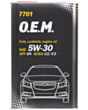 Моторное масло Mannol 7701 O.E.M. For Chevrolet-Opel 5W-30 1Л Металл