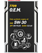 Mühərrik yağı Mannol 7709 O.E.M. For Toyota-Lexus SAE 5W-30 1L Metal