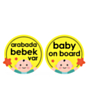 BabyJem maşın üçün yan şüşə yazısı / 8699206310949