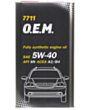 Mühərrik yağı Mannol 7711 O.E.M. For Daewoo GM SAE 5W-40 4L Metal