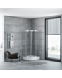 Oval duşaltlıq üstü duş kabin Kabinex KL 601 80×80×180 sm