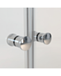 Oval duşaltlıq üstü duş kabin Kabinex KL 607 120×120×180 sm