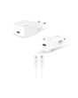 Адаптер Ttec Quantum PD 20W Travel 2CSM07B White