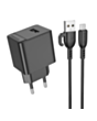 Adapter Borofone BAS11A microUSB Black