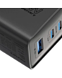 Adapter Promate Power Delivery GaN 45W PowerPort-45 Black