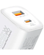 Adapter Promate Power Delivery 25W Dual Port USB Type-C, USB Type-A PowerPort-25AC White
