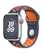 Kəmər Apple Blue Flame Nike Sport Band M/L / MUUU3ZM/A