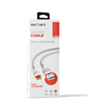Кабель Euroacs USB Type-A to Lightning 1 м EU-Z115A White 