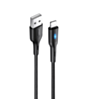 Кабель Usams US-SJ425 USB Type-A to Lightning 1.2 м SJ425USB01 Black