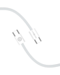 Naqil Euroacs EU-Z160 Braid USB Type-С to USB Type-C 1 m 35W ACHRKA440406 White