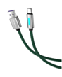 Кабель Euroacs EU-Z172 USB Type-A to USB Type-C 1 м ACHRKA440444 Green