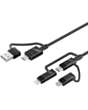 Naqil Promate PentaPower USB Type-C to USB Type-C Black
