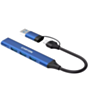 Ötürücü Canyon Hub DS-02 4in1 USB-A/C Blue CNS-TDS02BL