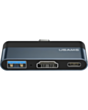 Hub Usams US-SJ492 / SJ492HUB01 Dark Grey