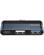 Hub Usams US-SJ490 / SJ490HUB01 Dark Grey