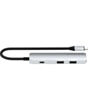 USB-хаб Satechi 4in1 USB Type-C 4K ST-P4SS Silver