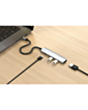 USB-хаб Satechi 4in1 USB Type-C 4K ST-P4SS Silver