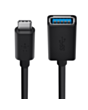 Ötürücü Belkin 3.0 USB Type-C to USB Type-A (F) 5GBPS / F2CU036BTBLK Blue