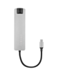 USB Hub 2E USB-C 6in1 2EW-2684 Silver