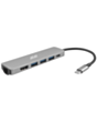 USB Hub 2E USB-C 6in1 2EW-2684 Silver
