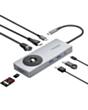 USB Hub Promate 14in1 USB Type-C COMANDHUB-PRO Grey