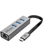 USB Hub Promate USB Type-C GIGAHUB-C Grey