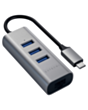 USB-хаб Satechi USB Type-C 2IN1 ST-TC2N1USB31AM Space Grey