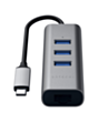 USB-хаб Satechi USB Type-C 2IN1 ST-TC2N1USB31AM Space Grey