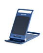 Porodo alum alloy foldable mobile stand Blue / PD-ALFMB-BU