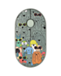 Mouse 2E MF300 Silent 2E-MF300WPETSGN Green