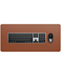 Mouse Pad Satechi Vegan-Leather Premium Mat ST-LPDMN Brown